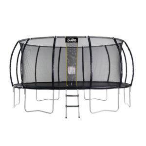 16FT Sports Round Trampoline with Enclosure